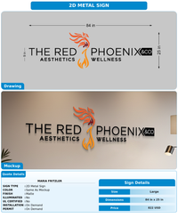 CUSTOM MOCKUP SIGN FOR Maria Fritzler