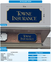 CUSTOM MOCKUP SIGN FOR Clifford Smith