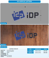 CUSTOM MOCKUP SIGN FOR Courtney Kovalsky