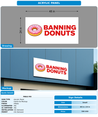 CUSTOM MOCKUP SIGN FOR Pablo mu