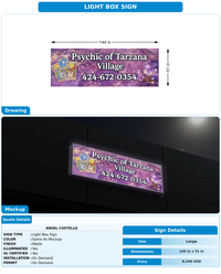 CUSTOM MOCKUP SIGN FOR Angel Costello