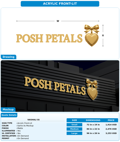 CUSTOM MOCKUP SIGN FOR Vaishali  SS