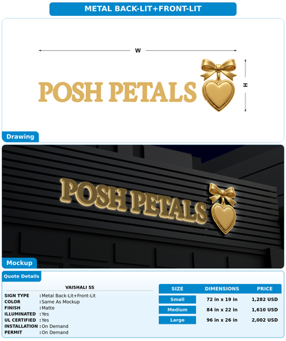 CUSTOM MOCKUP SIGN FOR Vaishali  SS