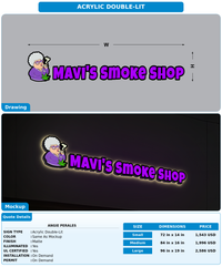 CUSTOM MOCKUP SIGN FOR Angie perales