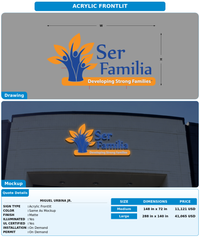 CUSTOM MOCKUP SIGN FOR Miguel Urbina Jr.