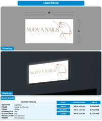 CUSTOM MOCKUP SIGN FOR Kristen Fessler