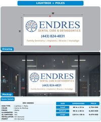 CUSTOM MOCKUP SIGN FOR Eric Endres