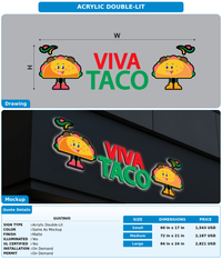 CUSTOM MOCKUP SIGN FOR gustavo