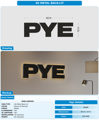 CUSTOM MOCKUP SIGN FOR Rene Harmon