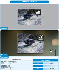 CUSTOM MOCKUP SIGN FOR Shandra Madden