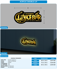CUSTOM MOCKUP SIGN FOR Shakina Fernandez