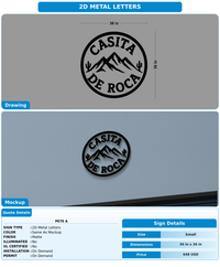 CUSTOM MOCKUP SIGN FOR Pete A