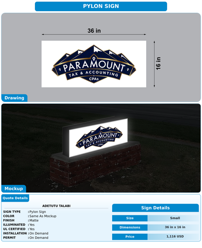 CUSTOM MOCKUP SIGN FOR Adetutu Talabi