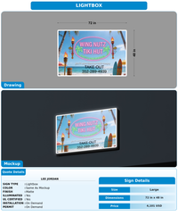 CUSTOM MOCKUP SIGN FOR Lee Jordan
