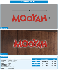 CUSTOM MOCKUP SIGN FOR Cecily Marie White