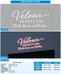 CUSTOM MOCKUP SIGN FOR Marysha Perez