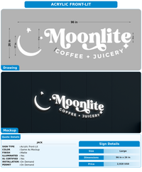 CUSTOM MOCKUP SIGN FOR Jack