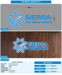 CUSTOM MOCKUP SIGN FOR Galyna lukovenko