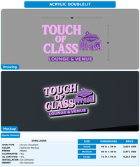 CUSTOM MOCKUP SIGN FOR Dyan Logan