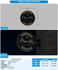 CUSTOM MOCKUP SIGN FOR Brittney Rexford