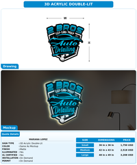 CUSTOM MOCKUP SIGN FOR Mariana Lopez