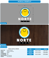 CUSTOM MOCKUP SIGN FOR Nicole Castillo Arrage