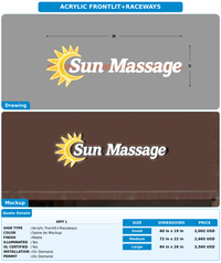 CUSTOM MOCKUP SIGN FOR Amy L