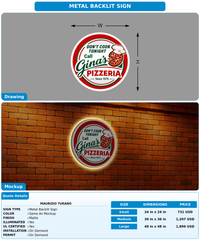 CUSTOM MOCKUP SIGN FOR Maurizio Turano