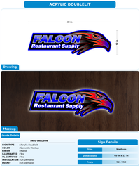CUSTOM MOCKUP SIGN FOR Paul Carlson