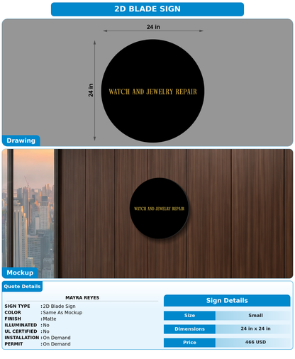 CUSTOM MOCKUP SIGN FOR mayra reyes
