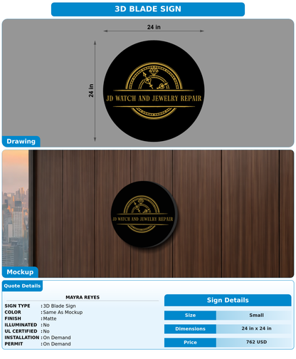 CUSTOM MOCKUP SIGN FOR mayra reyes