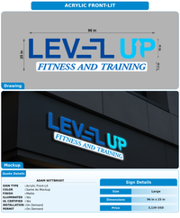 CUSTOM MOCKUP SIGN FOR Adam Wittbrodt