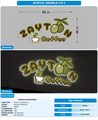 CUSTOM MOCKUP SIGN FOR Moawia AlMahareeq