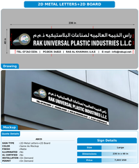 CUSTOM MOCKUP SIGN FOR abcd