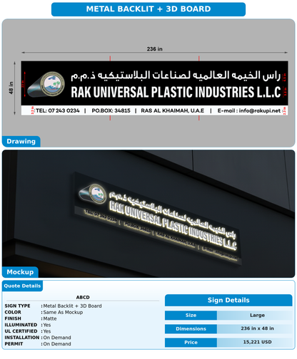 CUSTOM MOCKUP SIGN FOR abcd