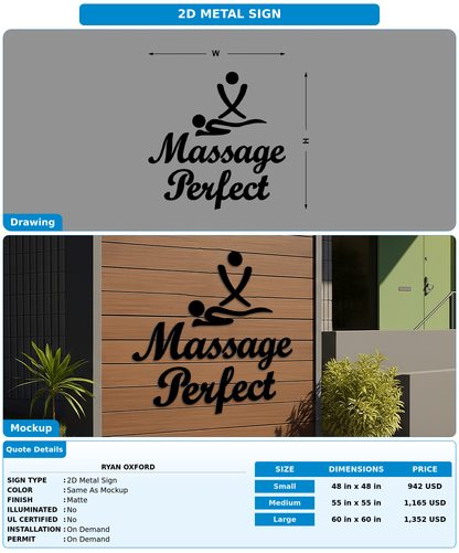 CUSTOM MOCKUP SIGN FOR Ryan Oxford