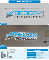 CUSTOM MOCKUP SIGN FOR OUSMANE BEOGO