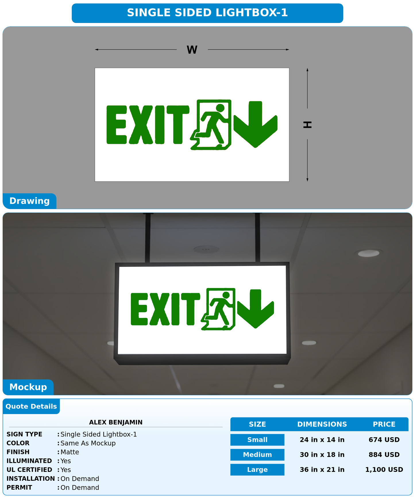 CUSTOM MOCKUP SIGN FOR Alex Benjamin