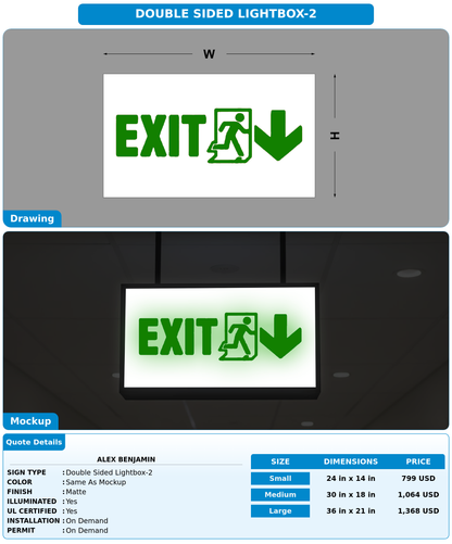 CUSTOM MOCKUP SIGN FOR Alex Benjamin