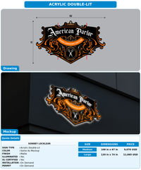 CUSTOM MOCKUP SIGN FOR Sonney Locklear