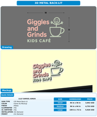 CUSTOM MOCKUP SIGN FOR Lilly Samuel-Girgis