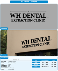 CUSTOM MOCKUP SIGN FOR Carissa Ho