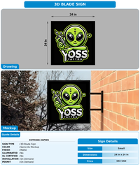 CUSTOM MOCKUP SIGN FOR Estevan Zapien