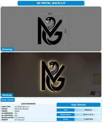 CUSTOM MOCKUP SIGN FOR Juan Menendez