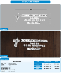 CUSTOM MOCKUP SIGN FOR Ashlee Combs