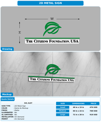 CUSTOM MOCKUP SIGN FOR Gul aley