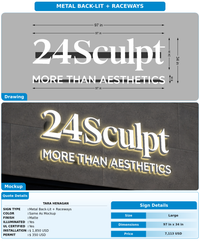 CUSTOM MOCKUP SIGN FOR Tara Henagan