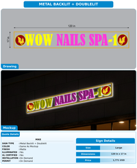 CUSTOM MOCKUP SIGN FOR Mike