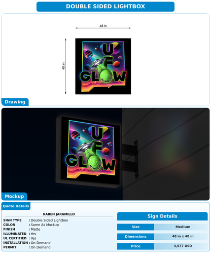 CUSTOM MOCKUP SIGN FOR Karen Jaramillo