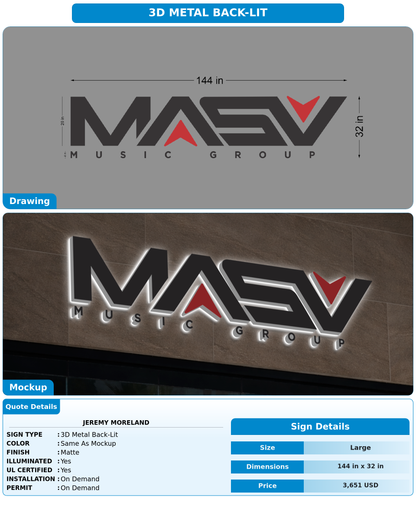 CUSTOM MOCKUP SIGN FOR Jeremy Moreland
